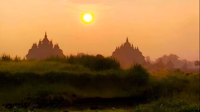 Candi Plaosan Klaten Jawa Tengah.