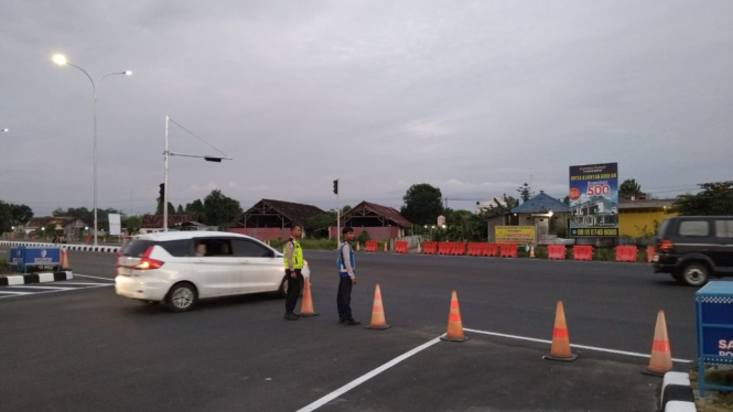 Tol fungsional Prambanan Klaten kembali ditutup.