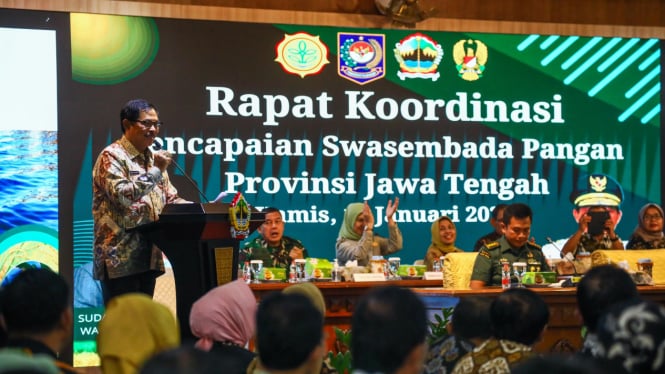 Jateng ditarget produksi padi 11,8 juta ton padi.