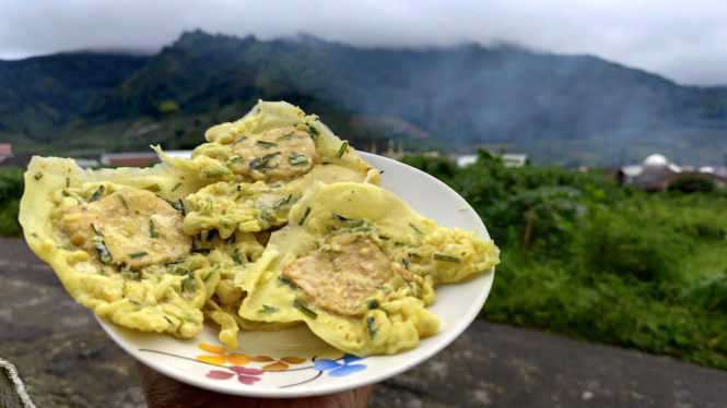 Tempe kemul, kuliner khas Wonosobo.