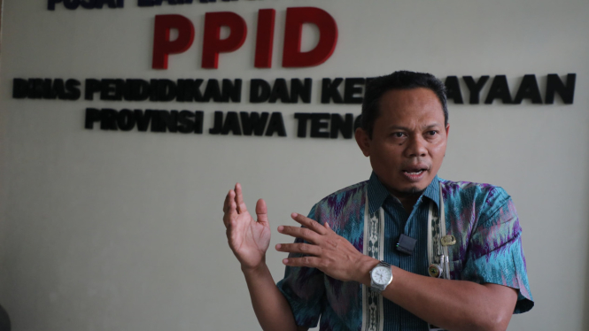 Ketua SPMB SMK Negeri Jawa Tengah, Hardo Sujatmiko.