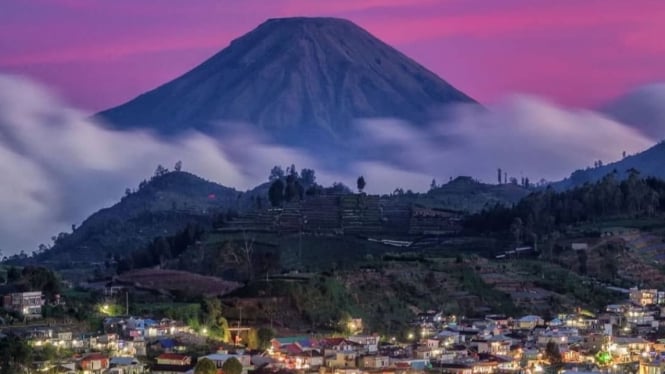 Wisata Bukit Skoter Dieng Jawa Tengah