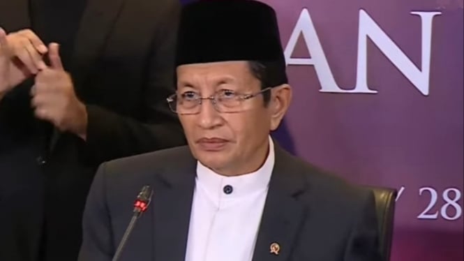 Menteri Agama RI Nazaruddin Umar.