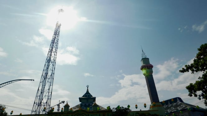 Masjid Agung Kauman Semarang.