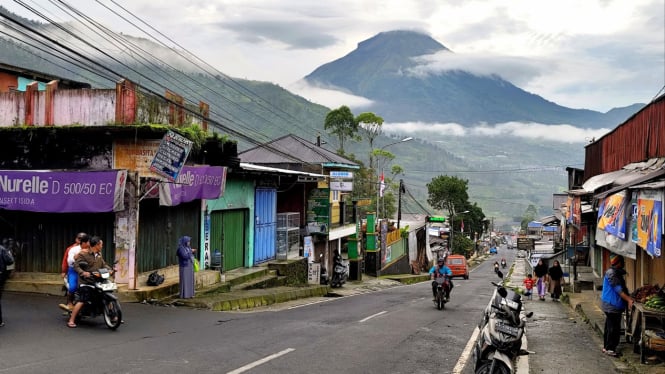 Pasar Kejajar Dieng Wonosobo.