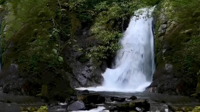 Air Terjun Kedung Sriti Tawangmangu.