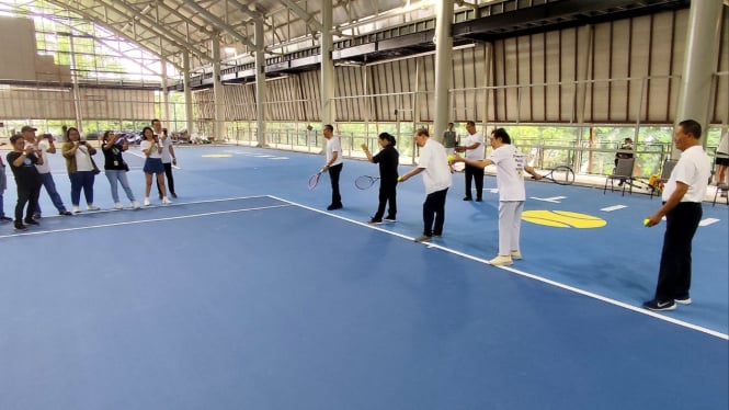 Pembukaan Unity Sport Center Semarang.
