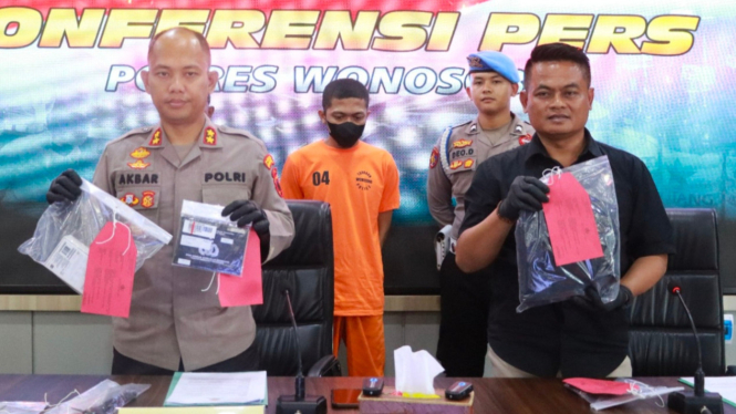Polisi tangkap pelaku pencurian mobil atasaanya di Purwokerto.