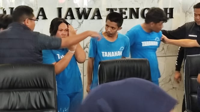 Pelaku pemerasan yang mengaku wartawan ditangkap Polda Jateng.