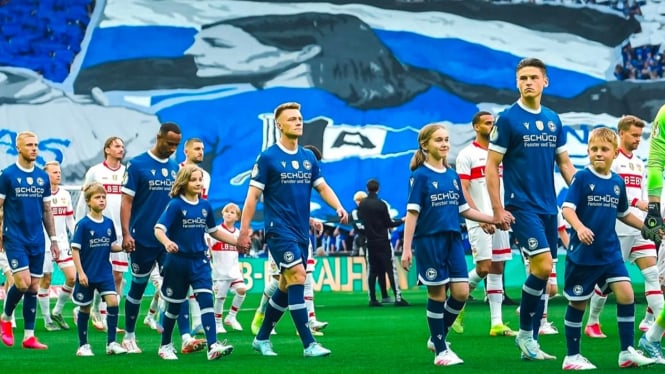 Arminia Bielefeld, tim liliput menjejak final di Piala Jerman.