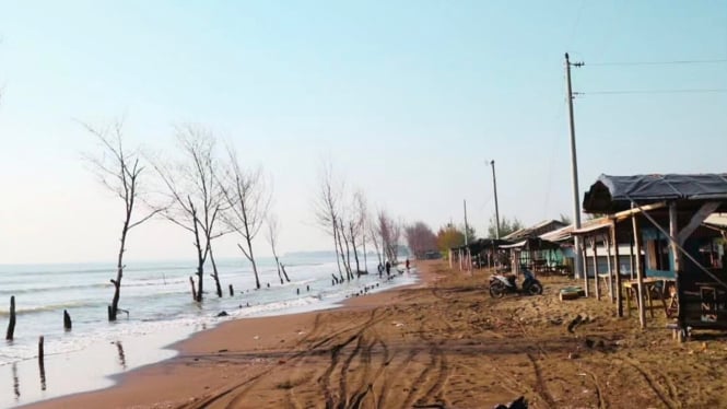 Pantai Kramatsari Pemalang Jawa Tengah.