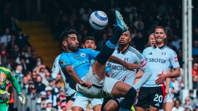 Salah satu penampilan Manchester City musim ini.