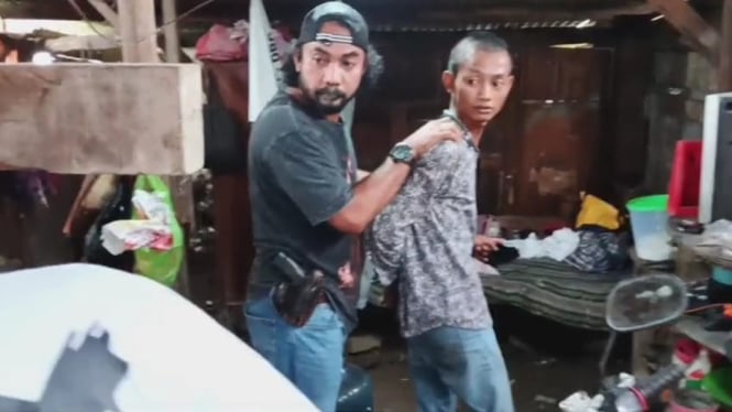 Pelaku pemalakan sopir diamankan di Semarang.