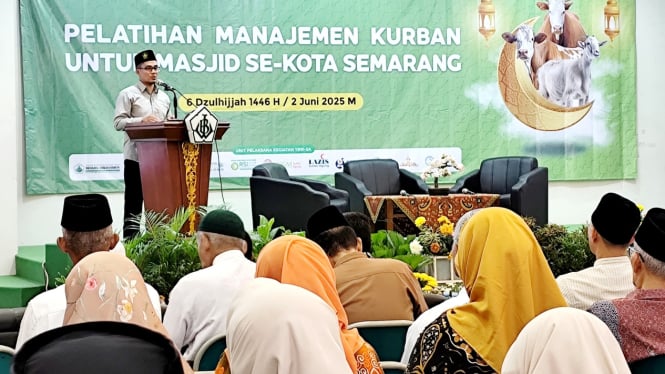 YBWSA Semarang gelar pelatihan manajemen kurban.
