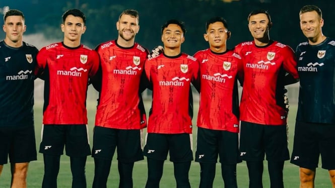 Kiper-kiper Timnas Indonesia yang disiapkan lawan China.