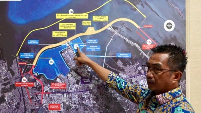 Kepala Satker Pembangunan Jalan Tol Semarang-Demak, Wandi Saputra