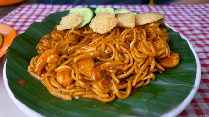 Mie Aceh, hidangan lezat khas Indonesia.
