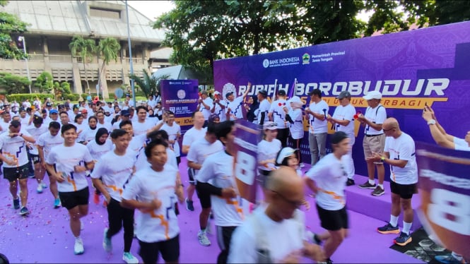 Peluncuran Rupiah Borobudur Playon 2025.