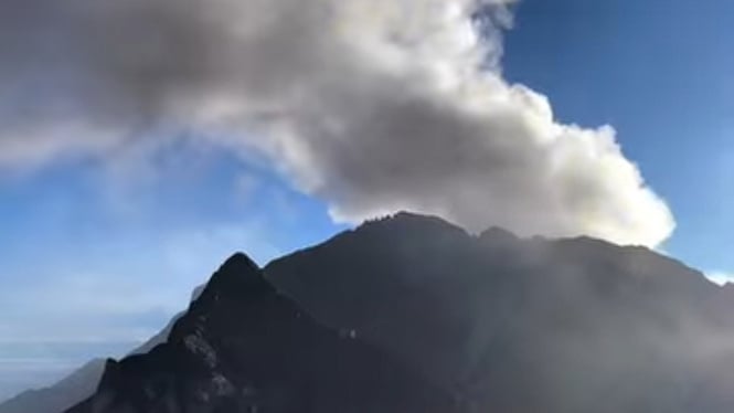 Gunung Raung di Bondowoso Jawa Timur.
