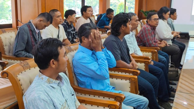 Korban TPPO mengadu ke Gubernur Jateng.