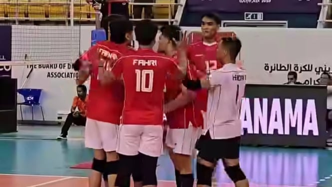 Timnas Voli Putra Indonesia di AVC Nations Cup 2025