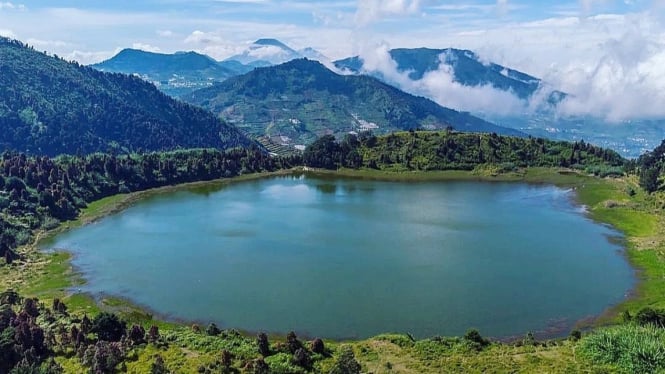 Telaga Dringo, Dieng, Banjarnegara.