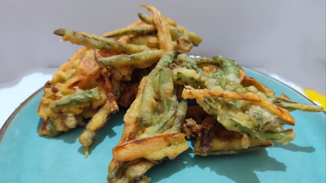Resep Kakiage, bakwan Jepang yang renyah dan krispi.