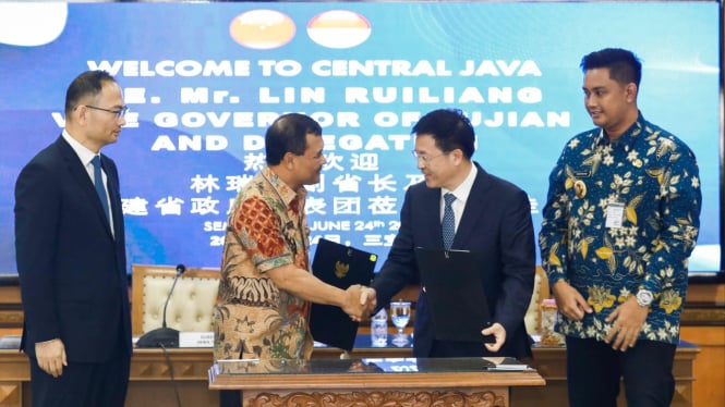 Pemprov Jateng jalin kerjasama perikanan dengan Fujian.