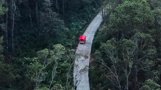 Tol Kahyangan Batang, pintu belakang menuju Dieng.