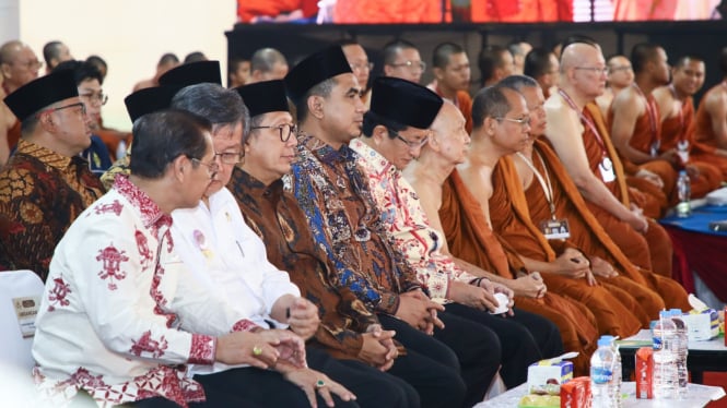 Indonesia Titpitaka Chating 2025 di Borobudur.