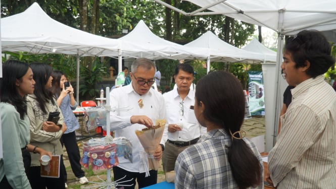Suasana pembukaan kegiatan Expo Agribisnis Berdampak,