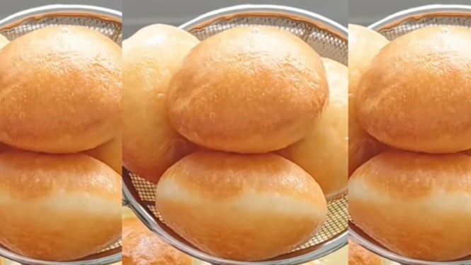 Resep roti goreng yang empuk dan gemuk.
