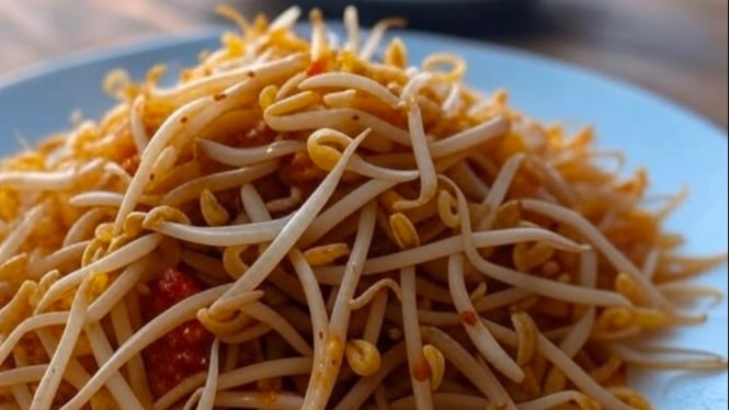 Resep tumis taoge pedas.