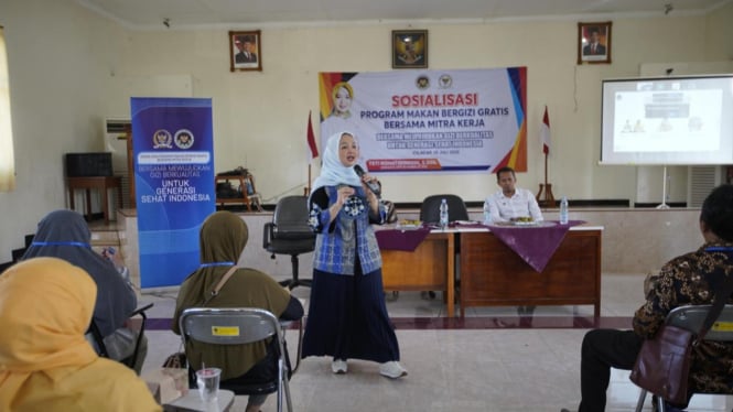 BGN sosialisasi MBG di Cilacap.
