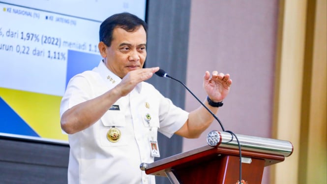 Gubernur Jawa Tengah Ahmad Luthfi.