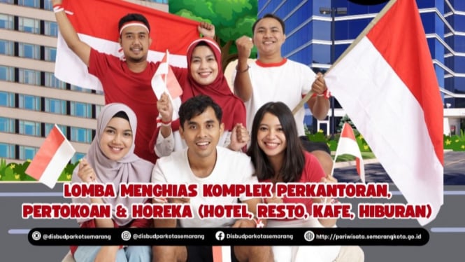 Pemkot Semarang gelar lomba menghias HUT RI ke 80