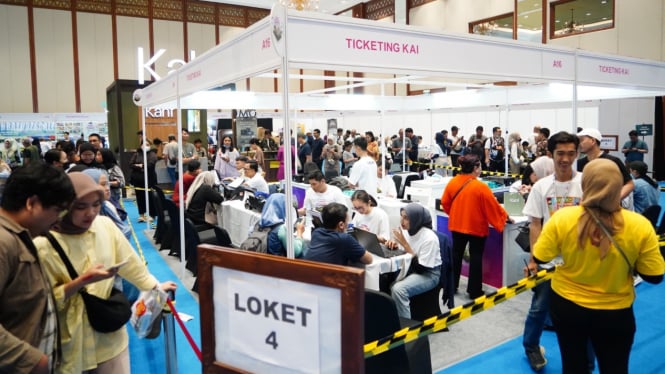 KAI Expo 2025 dikunjungi 14.000 orang.