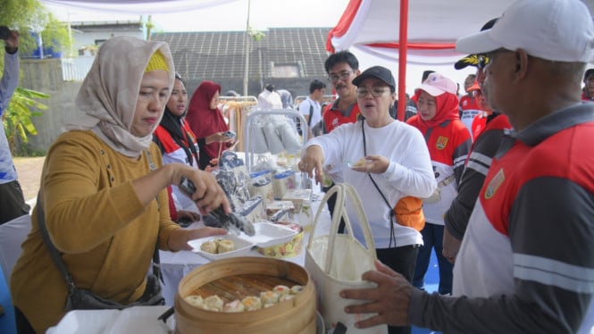 Gerakan Pangan Murah di 1.530 titik RW se-Kota Semarang.