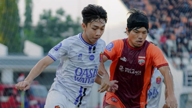 Borneo FC lawan Persijap Jepara.