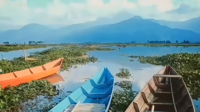 Danau Rawa Pening Kabupaten Semarang.