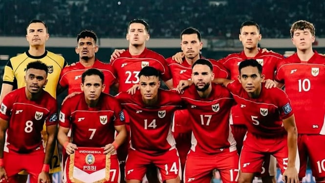 Tim Nasional Sepak Bola Indonesia.