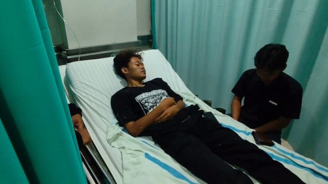 Mahasiswa dirawat di IGD pasca demonstrasi, kondisinya membaik.