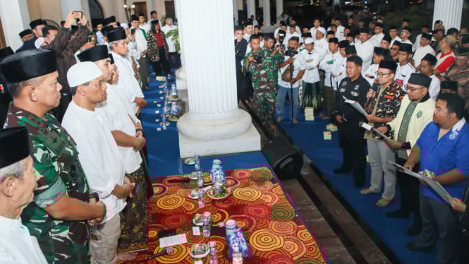 Organisasi kepemudaan di Jateng serukan damai untuk Indonesia.