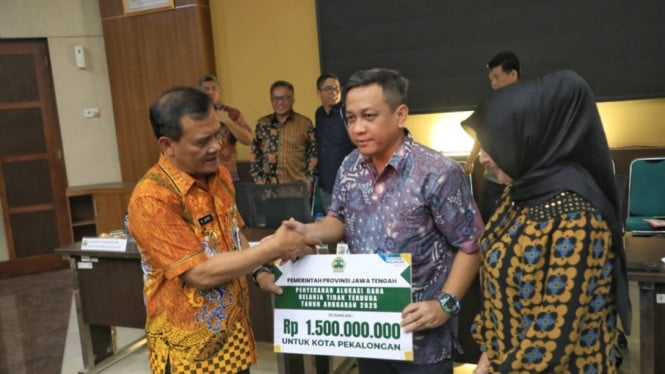 Kota Pekalongan dapat bantuan keuangan Rp61 Milyar.