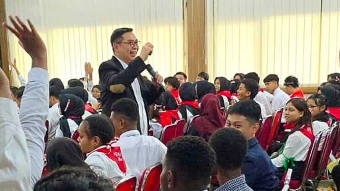 Sekjen ATVSI Gilang Iskandar beri kuliah umum di Untag Semarang.