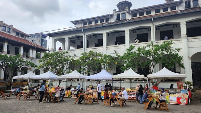 Destinasi wisata heritage Lawang Sewu Semarang.
