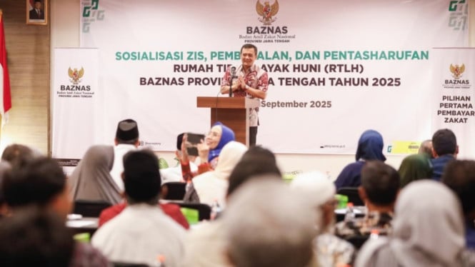Pemprov Jateng, salurkan bantuan RTLH 3 Milyar rupiah.