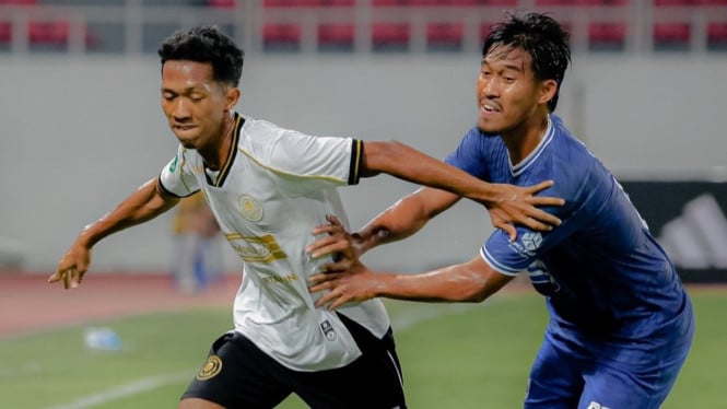 Laga PSIS lawan Persiku Kudus di Liga Championship.