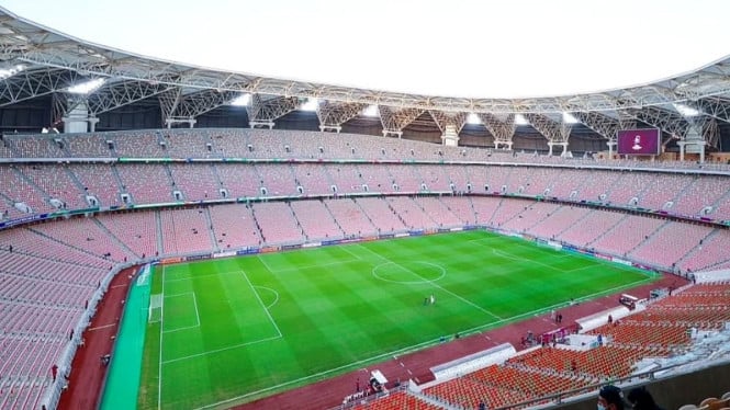 King Abdullah Sports City, lokasi Arab Saudi vs Indonesia.