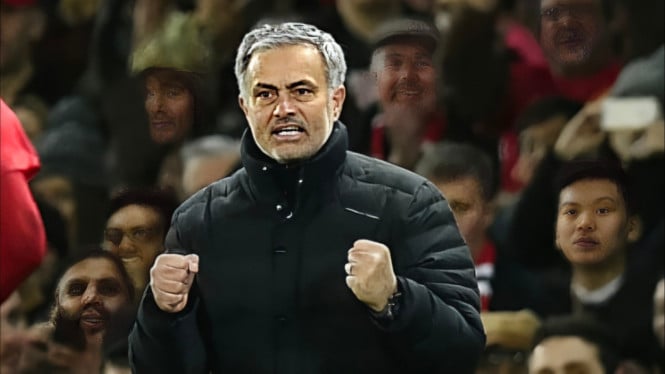 Pelatih sepak bola Jose Mourinho.